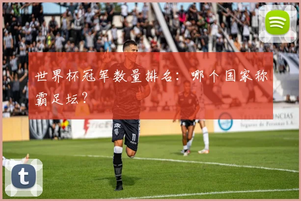 世界杯冠军数量排名：哪个国家称霸足坛？
