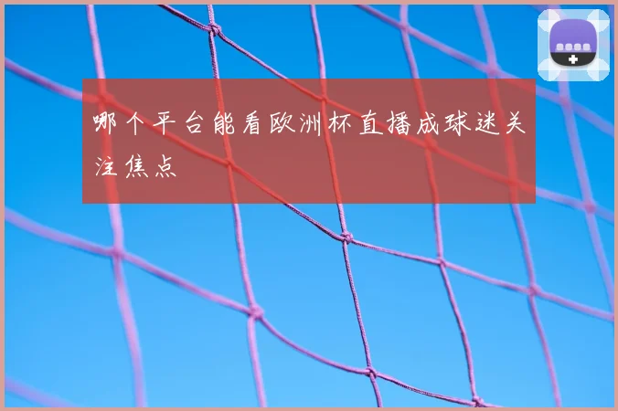 哪个平台能看欧洲杯直播成球迷关注焦点