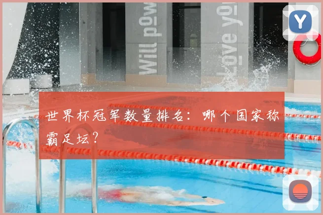 世界杯冠军数量排名:哪个国家称霸足坛?