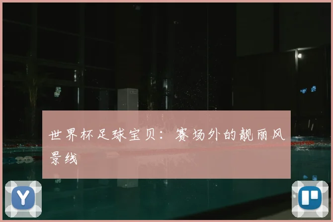 世界杯足球宝贝:赛场外的靓丽风景线